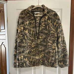 No boundaries Sherpa camo 1/4 zip